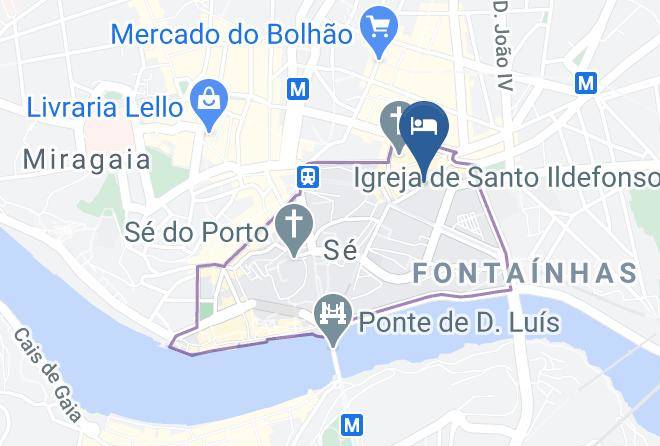 Vitoria - Jardim Da Batalha Boutique Hotel By Shiadu Maps