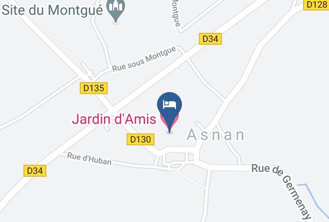Nievre - Jardin D'amis Maps
