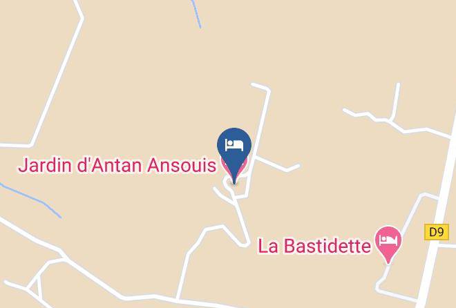 Vaucluse - Jardin D'antan Ansouis Maps