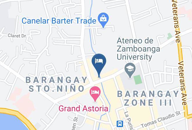 Zamboanga Del Sur - Jardin De La Vina Hotel And Restaurant Maps