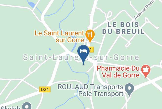 Haute Vienne - Jardin De Liliane Maps