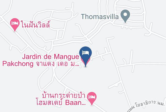 Amphoe Pak Chong - Jardin De Mangue Pakchong Maps
