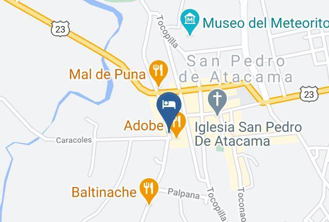 El Loa - Jardin De Quitor Maps