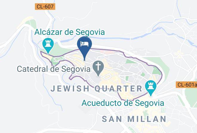 Segovia - Jardin De Velarde Maps