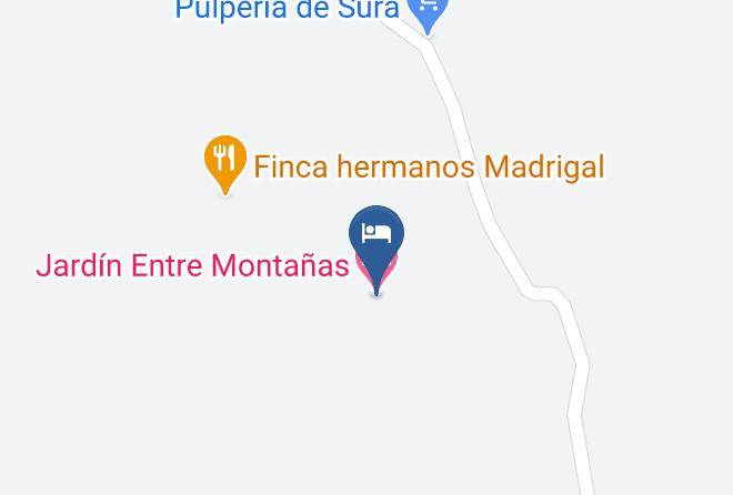 Upala - Jardin Entre Montanas Maps