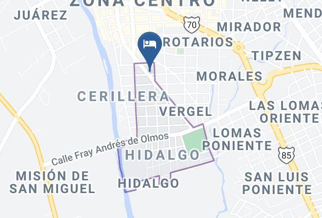 Ciudad Valles - Jardin Las Palmas Maps