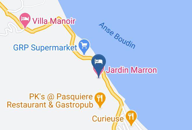 Baie Sainte Anne - Jardin Marron Maps