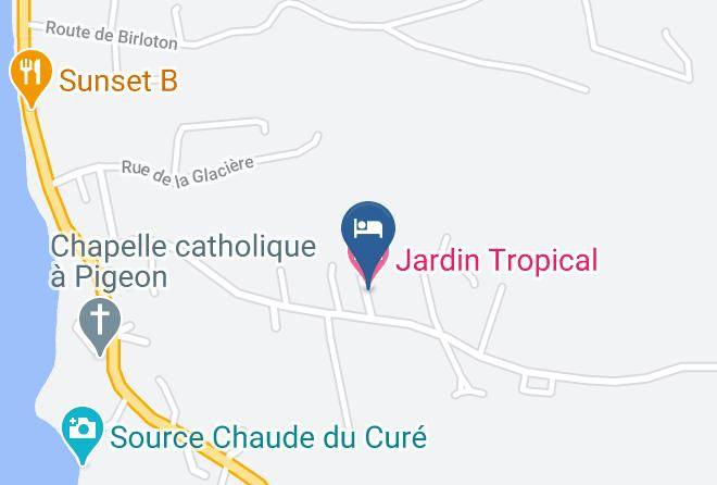 Bouillante - Jardin Tropical Maps