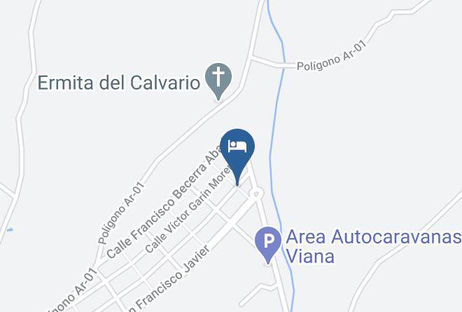 Jardines De Viana Spa Map