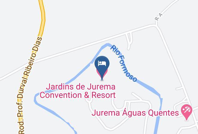 Iretama - Jardins De Jurema Convention & Resort Maps