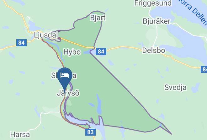 Ljusdal - Jarvsobaden Turist Konferenshotell & Spa Maps