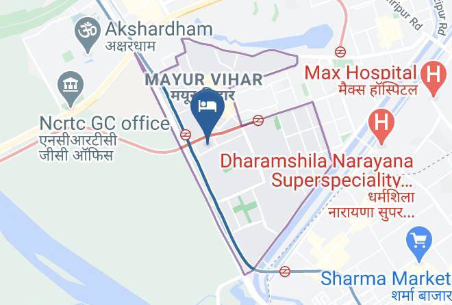 New Delhi - Jasmine Boutique Maps