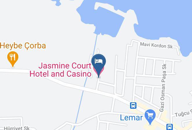 Jasmine Court Hotel And Casino Map