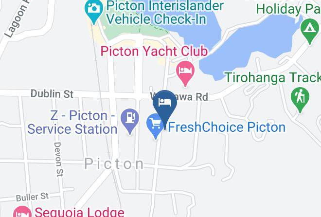 Picton - Jasmine Court Motel Picton Maps