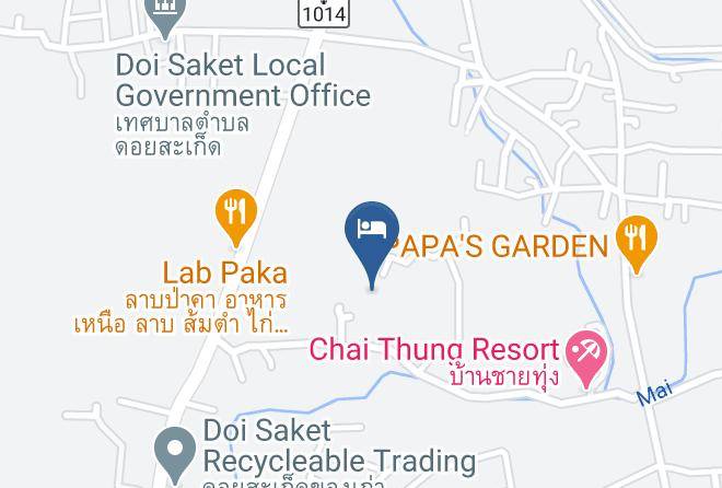 Amphoe Doi Saket - Jasmine Hills Lodge Maps