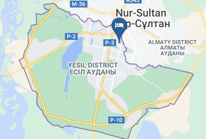 Nur Sultan - Jasmine Hotel Maps