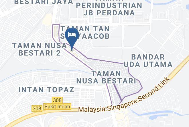 Johor Bahru - Jasmine Hotel Maps