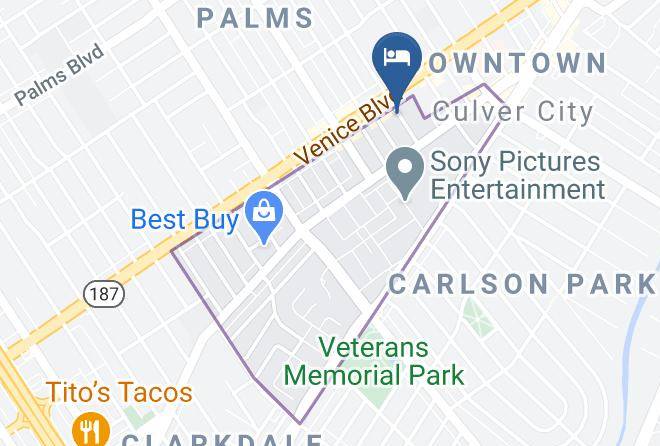 Los Angeles - Jasmine Hotel Maps