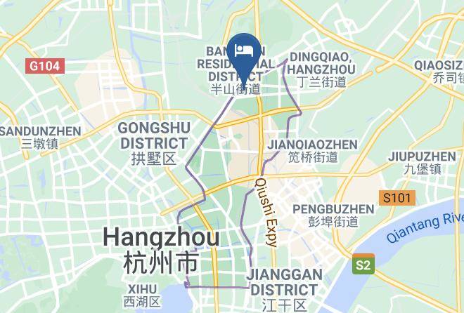 Hangzhou - Jasmine International Hotel Maps