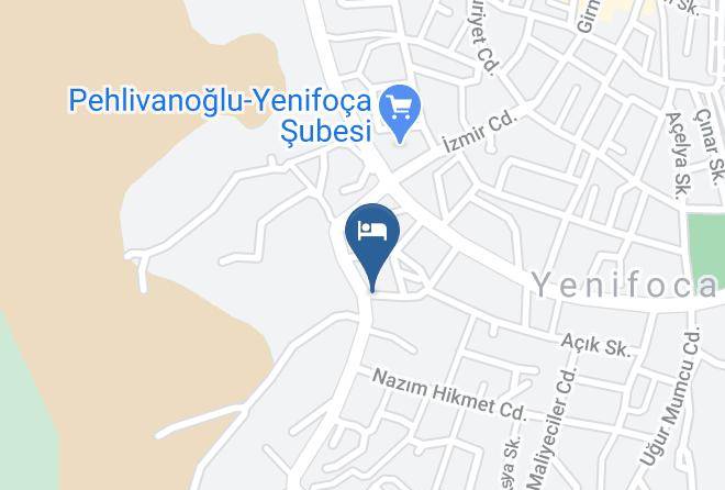 Foca - Jasmine Butik Pansiyon Maps