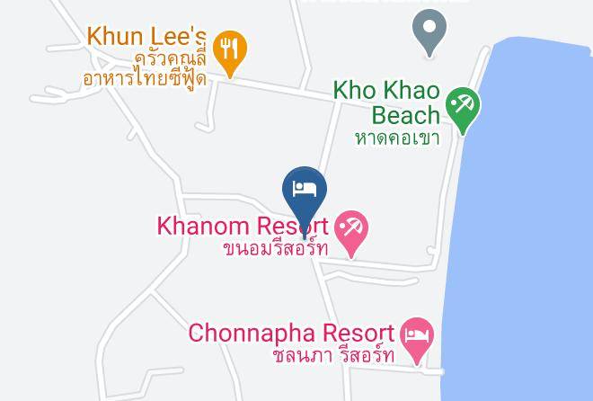 Amphoe Khanom - Jasmine Resort & Spa Khanom Maps