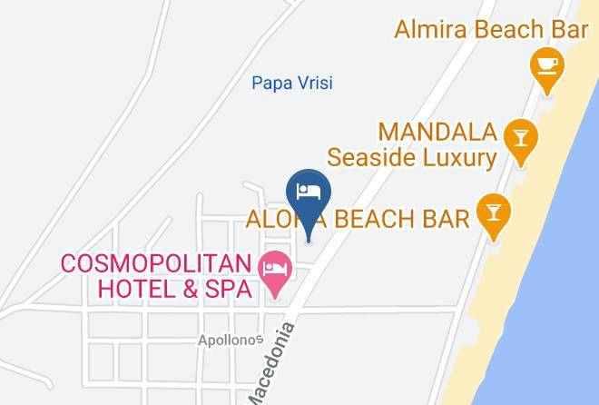 Pieria - Jason Hotel Maps