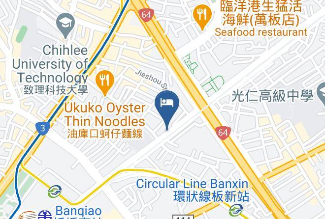 Banqiao District - Jasper Hotel Banqiao Taipei Maps