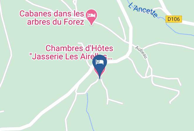 Puy De Dome - Chambres D'hotes Jasserie Les Airelles Table D'hotes Bio Maps