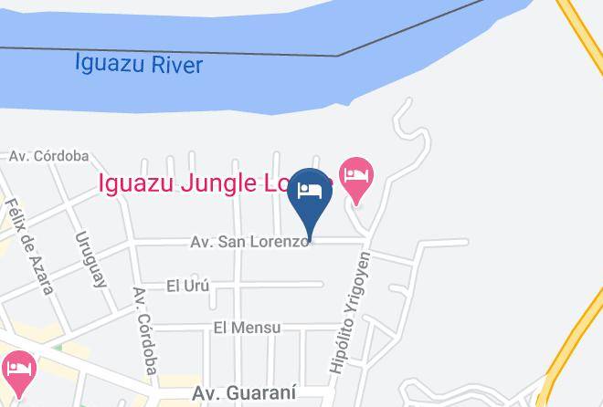 Puerto Esperanza - Jasy Hotel Maps