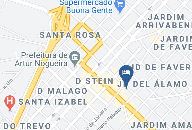 Artur Nogueira - Jatai Hotel Maps