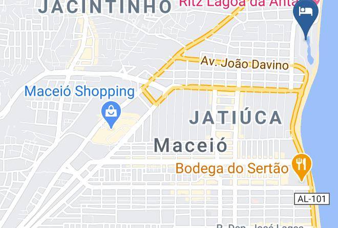 Maceio - Jatiuca Hotel & Resort Maps