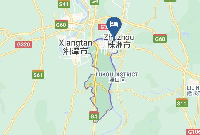 Zhuzhou - Jato Hotel Maps