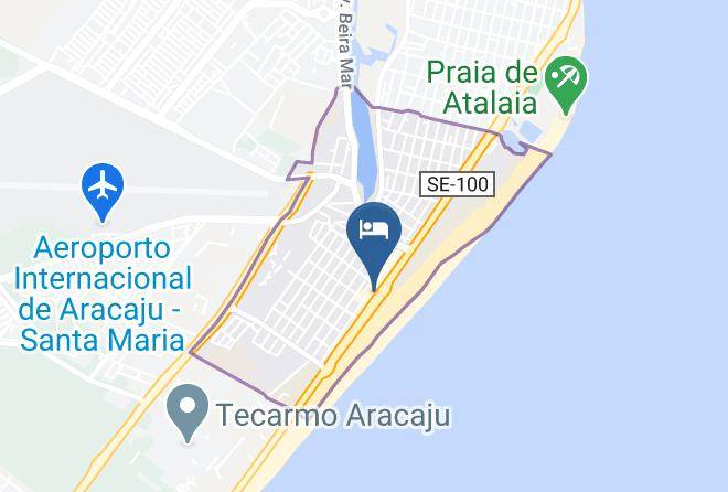 Aracaju - Jatoba Hotel Maps