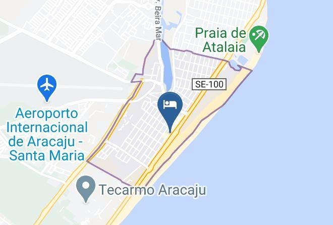 Aracaju - Jatoba Praia Hotel Maps