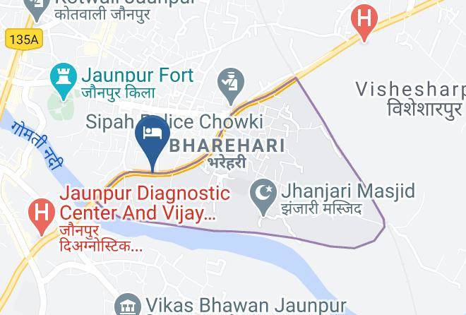 Jaunpur - Jaunpur Riverview Hotel Pvt Ltd Maps