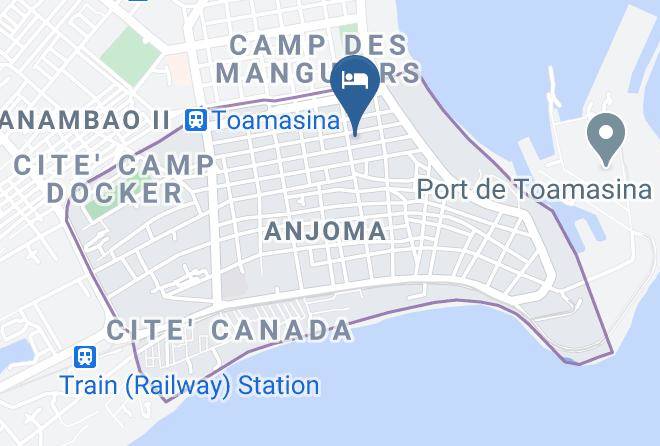 Toamasina I - Java Hotel Tamatave Maps