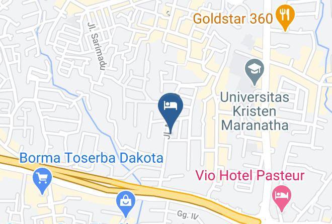 Bandung - Javaretro Hotel & Suite Maps
