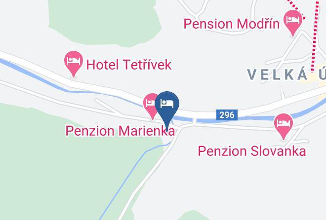 Trutnov - Javori Mill Accommodation Velka Upa Maps