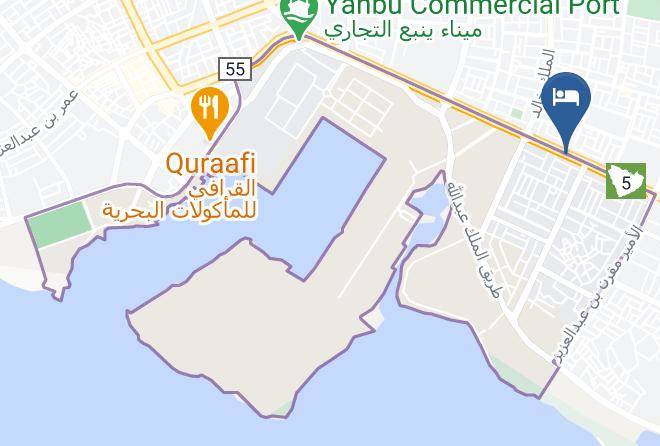 Yanbu - Jawhara Hotel Maps