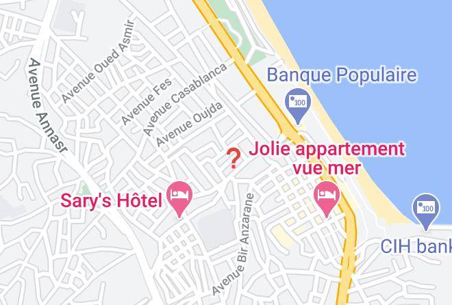 Tangier Tetouan - Jawhara Smir Maps