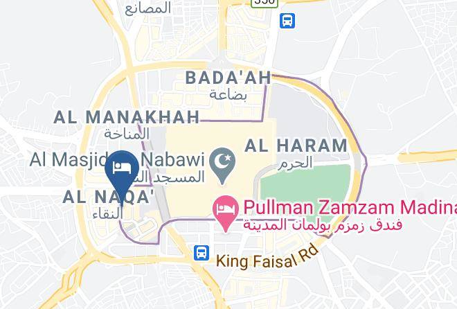 Medina - Jawharat Al Rasheed Hotel Maps