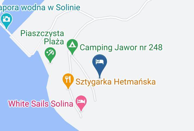 Leskonty - Jaworowy Dom Solina Maps