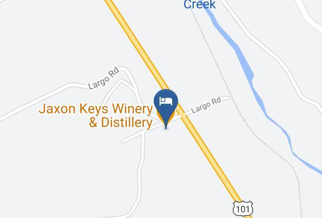 Mendocino - Jaxon Keys Winery & Distillery Maps