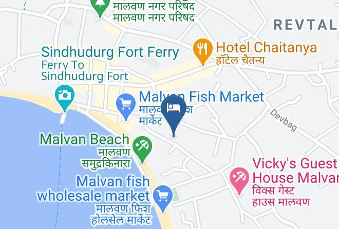 Malvan - Jay Ganesh Palace Malvan Maps