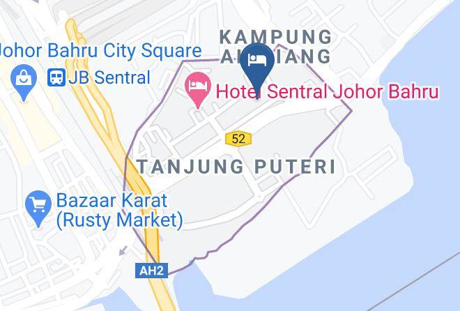 Johor Bahru - Jay Ms Hotstel Maps