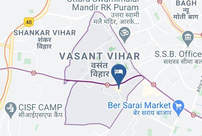New Delhi - Jaypee Vasant Continental 5 Star Luxury Hotel In Delhi Maps