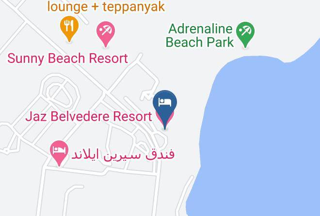 Jaz Belvedere Resort Map