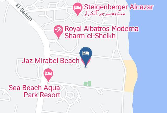 Sharm El Sheikh - Jaz Mirabel Beach Maps