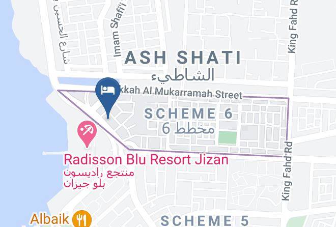 Jazan - Jazan Inn Maps