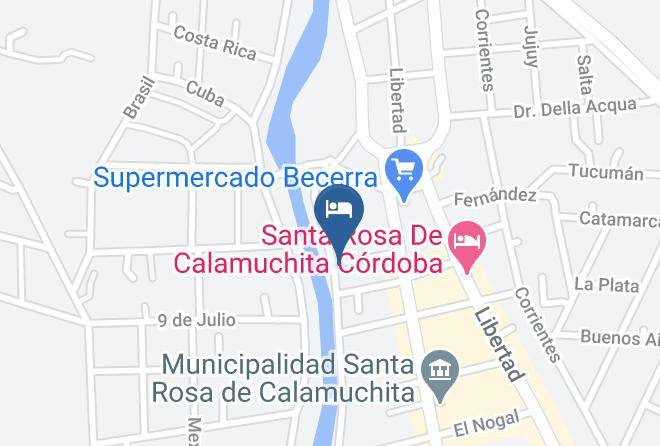 Calamuchita Department - Jazmines Del Rio Maps